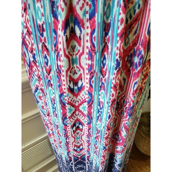 Pink Republic Beautiful Boho Maxi Sleeveless Dress Size Medium - Picture 4 of 12